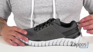 skechers overhaul black running shoes