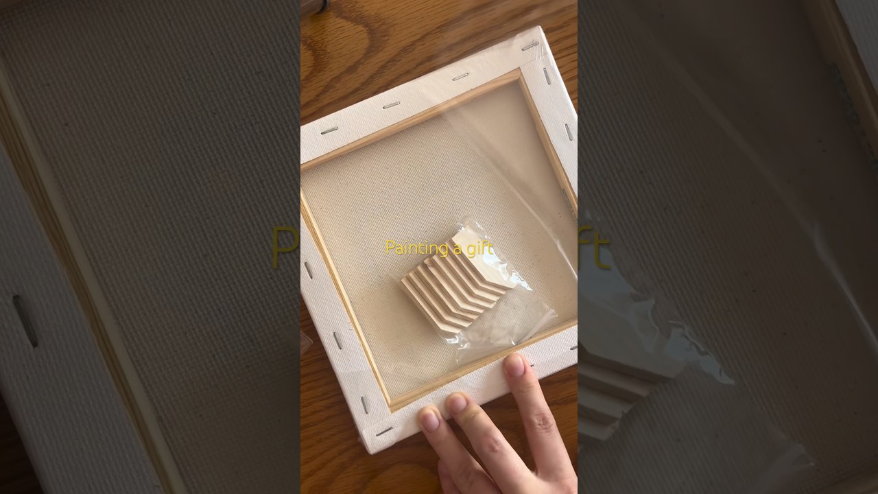 Creating a personalized artwork as a gift PART 1