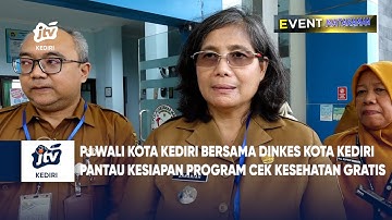 PJ Wali Kota Kediri Bersama DINKES Kota Kediri Pantau Kesiapan Program Cek Kesehatan Gratis Seg 01
