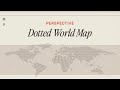 Dotted World Map in Figma (3D Perspective)