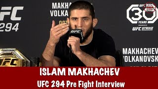 Islam Makhachev accuses Alexander Volkanovski of taking fight just to make money