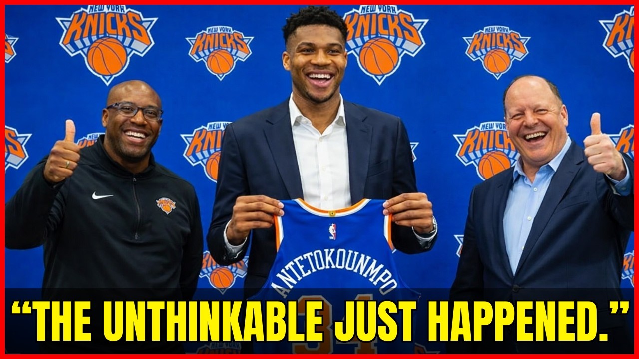 Giannis Antetokounmpo Officially Traded To The New York Knicks — Shock Move To Join Jalen Brunson