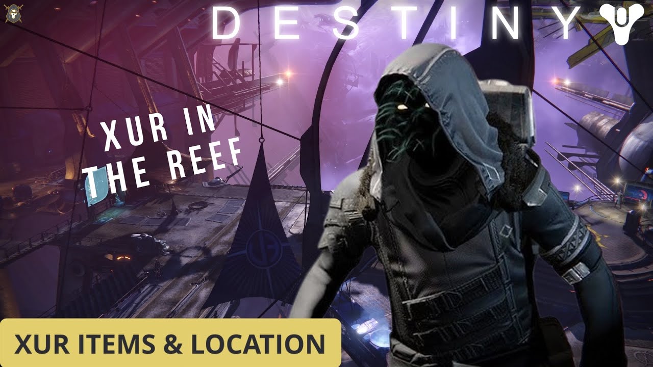 Destiny 1 Xur Reef Area, Friday 12 September 2025 Sunday 14 September 2025 