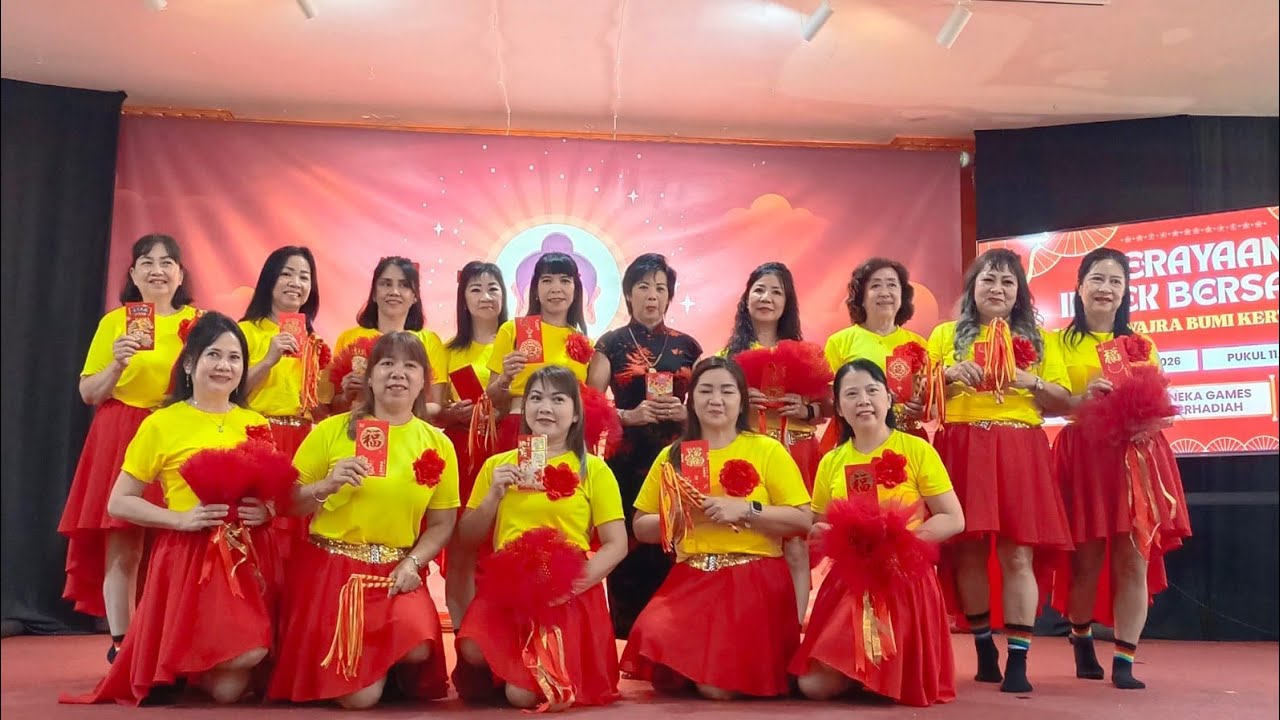 Perayaan Imlek Bersama  Vihara Vajra Bumi Kertayuga, Pontianak.