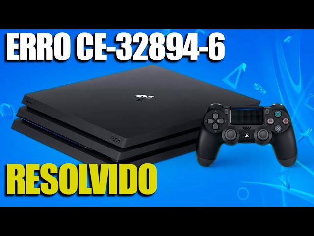 How to fix PS4 error code CE-32894-6 “Connection to the server has
