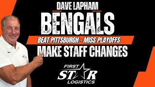 Dave Lapham Reaction: Bengals Beat Pittsburgh - Miss Playoffs - Make Staff Changes