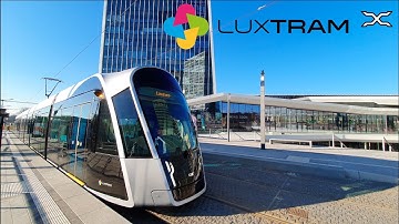 Luxtram | Luxembourg Tramway | Tram | 2020 | CAF Urbos | Free public transport Luxtram | Luxembourg Tramway | Tram | 2020 | CAF Urbos | Free public transport