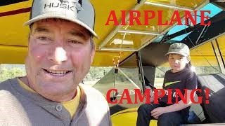 Airplane Camping! Gravelly Valley USFS Airstrip Mendocino NF
