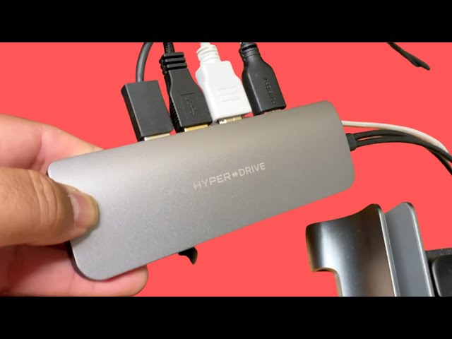 HyperDrive USB-C Hub Adapter for MacBook Pro