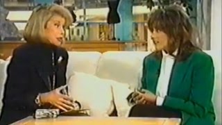 Laura Branigan - Interview [cc] and It's Been Hard Enough - Can We Shop? with Joan Rivers (1994)