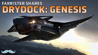 Drydock: Genesis Starliner | Star Citizen 4K