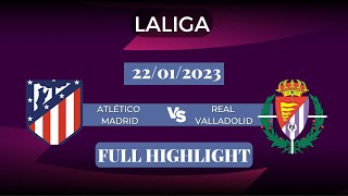 Atletico Madrid 3 0 Real Valladolid Goals