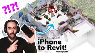 Lidar Scan to Revit from an iPhone?!  (Polycam to Revit Workflow)
