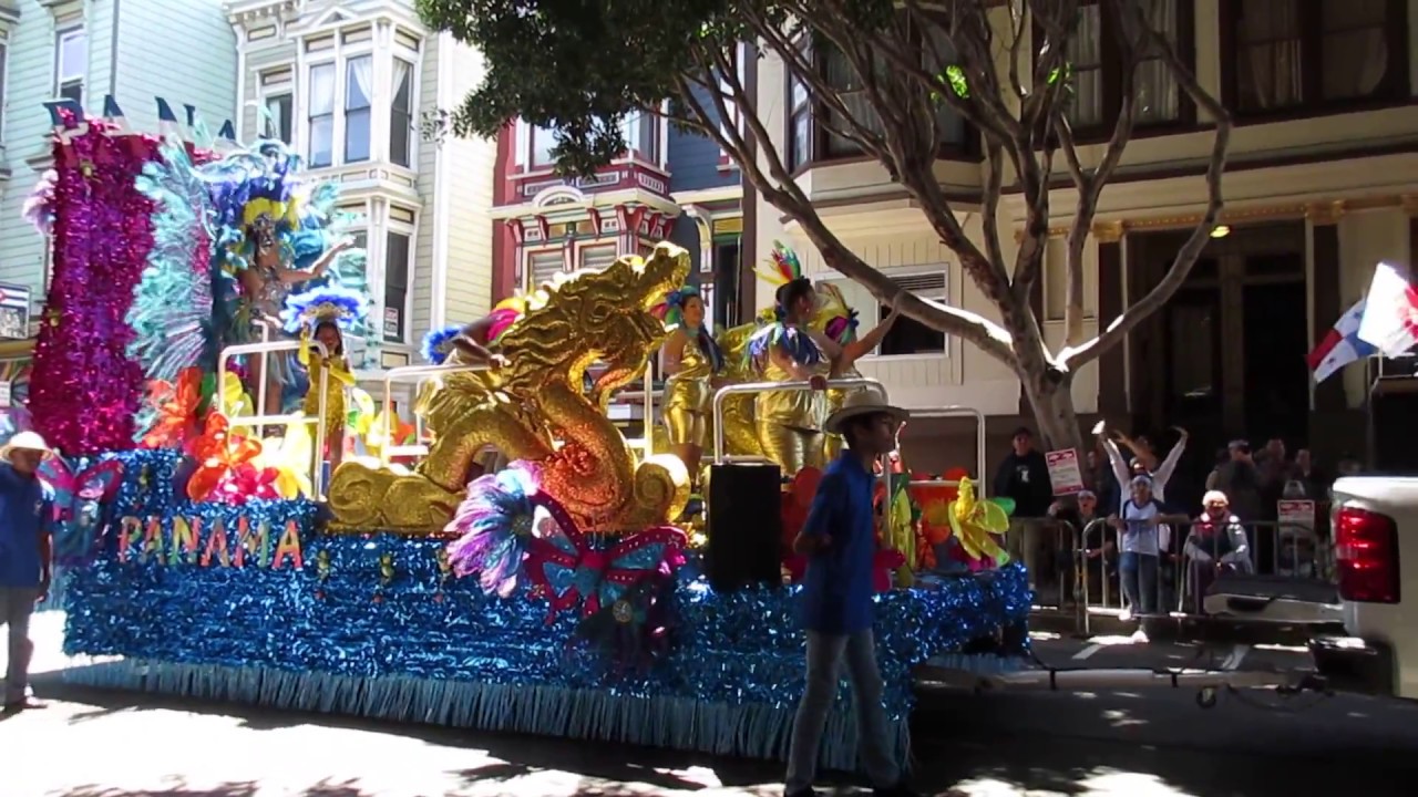 San Francisco Carnaval Grand Parade 2018 Conjunto Folklórico Panamá América