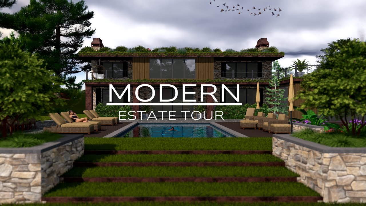 Breathtaking Modern Landscape Design | Rooftop Living & Private Links Course