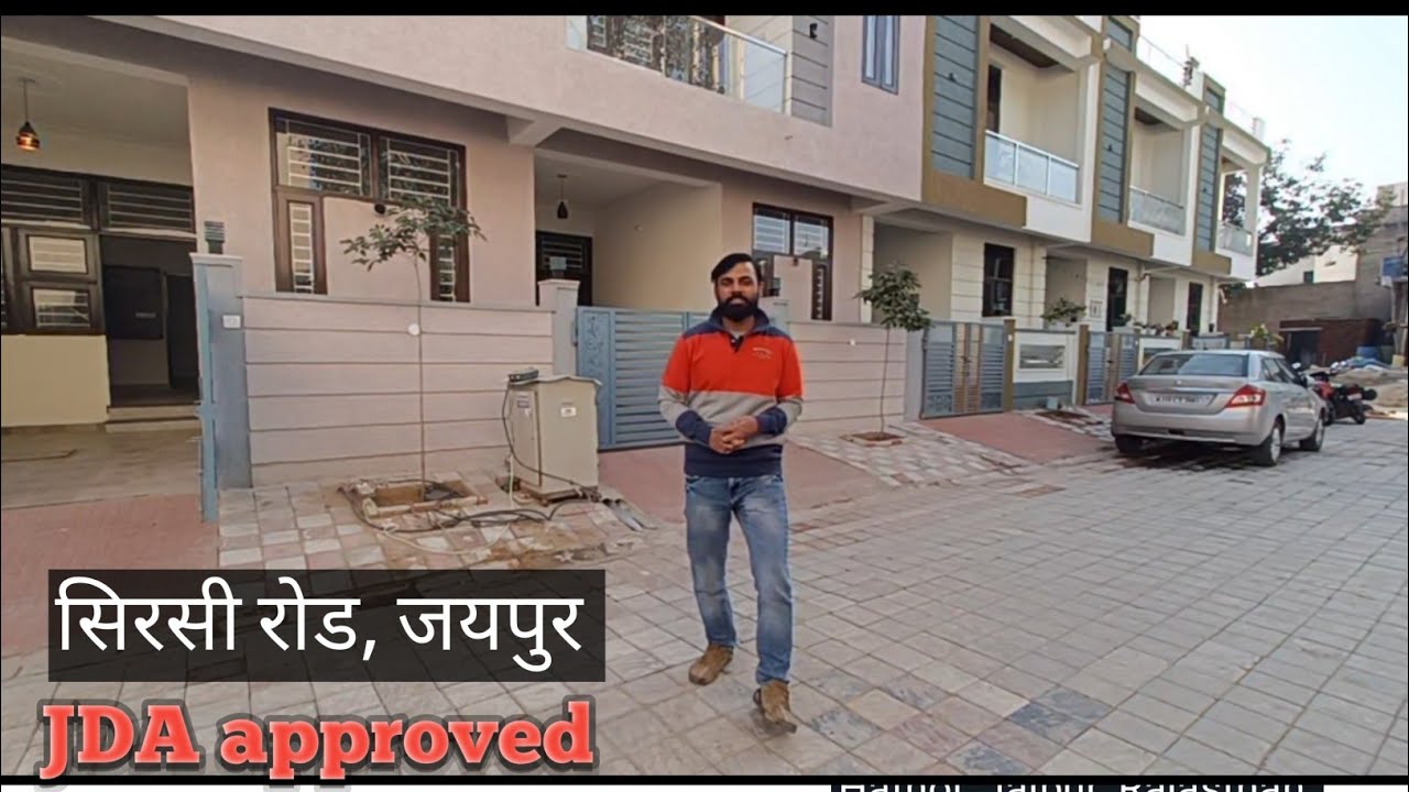 3bhk luxury duplex Villa JDA approved l Gated Township l sirsi road Jaipur l 