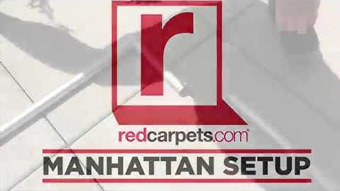 RedCarpets Manhattan Setup Video