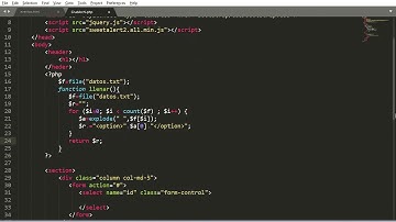 CRUD con archivo txt
