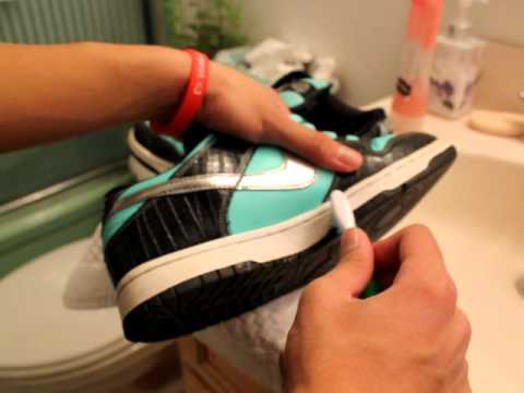 retrobrite on nike dunks