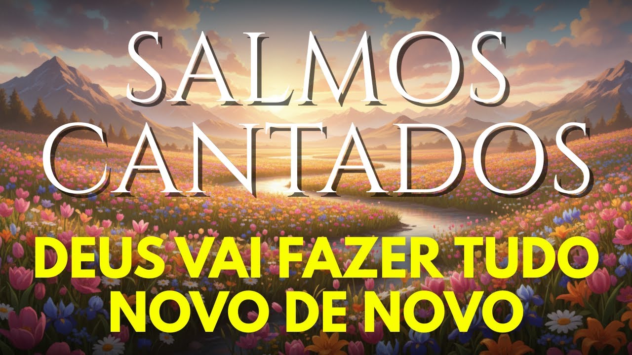 1 Hora de Salmos Cantados | Deus Vai Restaurar o Que Foi Quebrado Dentro de Você