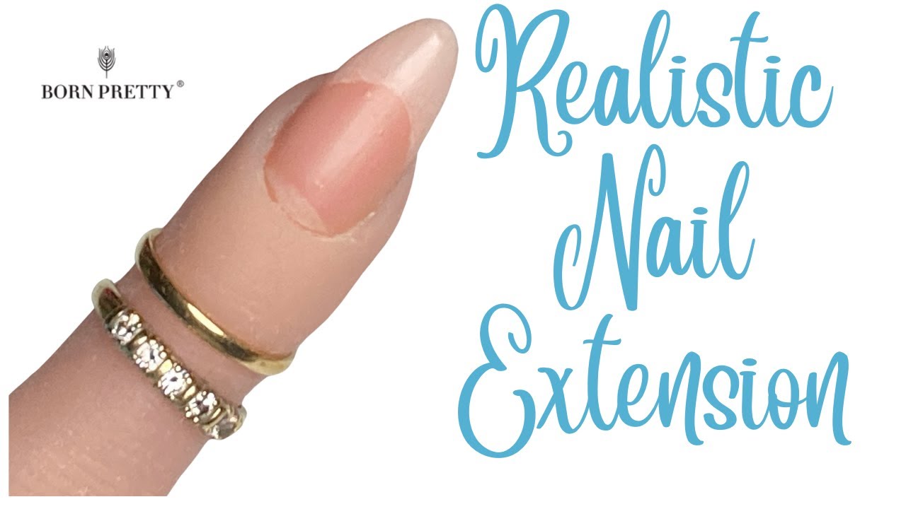 Trying Hyper Realistic Nails With Born Pretty BIAB & Solid Gel Polish