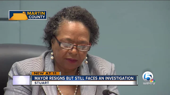 Eula Clarke steps down as Stuart mayor