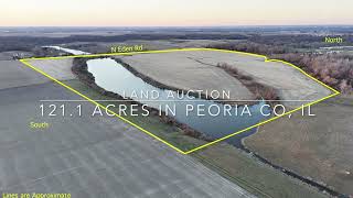 Land Auction – 121.1 Acres in Peoria County, IL
