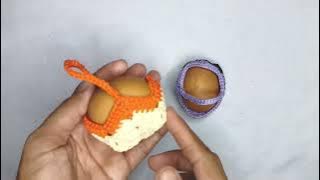 crochet tutorial / easter crochet pattern egg cozy / kait sarung telur @Mrofahcraft