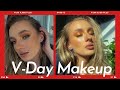 Valentine’s Day Makeup Tutorial 2021💘 Easy Glam MUP Look | Valentine’s Day... Pandemic Style 🤪