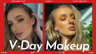 Valentine’s Day Makeup Tutorial 2021💘 Easy Glam MUP Look | Valentine’s Day... Pandemic Style 🤪