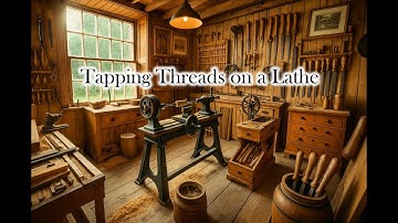 Tapping Threads on a Lathe