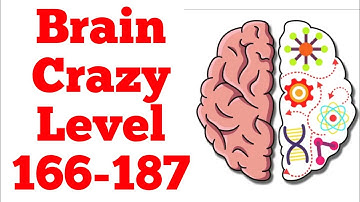 Brain Crazy : IQ Challenge Puzzle Level 166-187 WalkThrough Solutions | Fazie Gamer