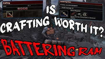TO CRAFT OR NOT TO CRAFT | BATTERING RAMS | CONAN EXILES