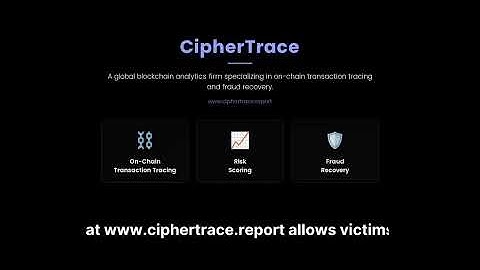Cryptominingfirm.com unable to withdraw? - Report On Ciphertrace