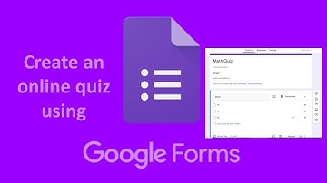 Create a quiz using google Form with export to excel and access #google #form #quiz #excel #access