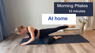 : MORNING WORKOUT AT HOME PILATES   ² ʲ