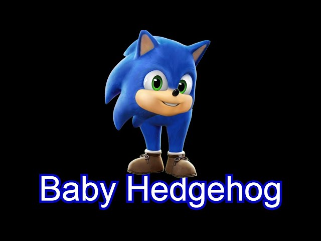 Hamburger Meme but its Dark Sonic The Hedgehog 