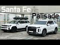 In-depth 2024 All-new Hyundai Santa Fe vs Palisade: Side-by-side Comparison