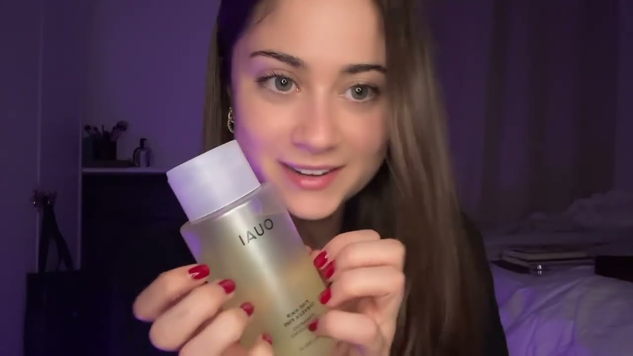 Asmr hair salon: hair wash, cut and style