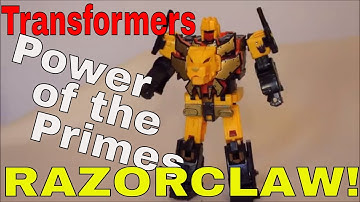 Transformers Power of the Primes Predaking - Razorclaw - GotBot True Review NUMBER 440
