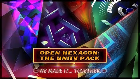 Open Hexagon Community Tribute pack for v1.92!