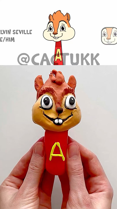 Satisfying Clay with Sprunki OC Alvin ( from Alvin and the Chipmunks) #sprunki