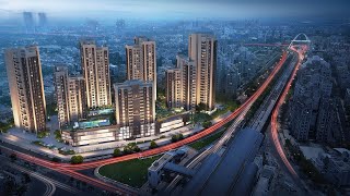 Srijan Town Square - 3 & 4 Bhk Luxury Apartments New Town, Kolkata
