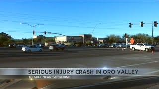 Oro Valley crash causes major traffic detours on Oracle Road