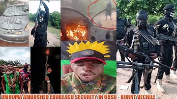 GENTLE BOYS AMBUSHED EBUBEAGU (AVS), BURNT THE PATROL VEHICLE - BLA PLEDGED ALLIANCE 2 NGOZI ORABUZE