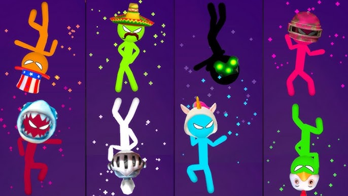 Stickman Party: 4 Player Games by Maxim Krivokonev