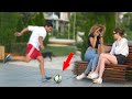 BEST OF FOOTBALL PRANK  -  | AWESOME REACTIONS