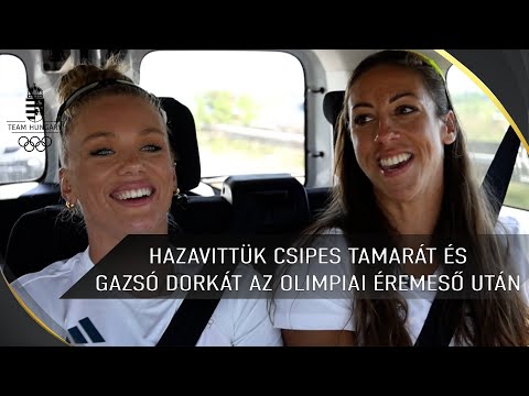 „Megmutattuk, hogy nem bucizunk el" – Elvittük Csipes Tamit és Gazsó Dorkát az olimpiai éremeső után