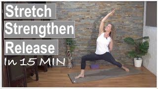 15-Minute Whole Body Yoga Flow | Stretch, Strengthen & Heart-Centred Meditation