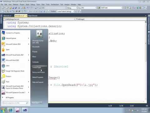 Returning an image using WCF Service